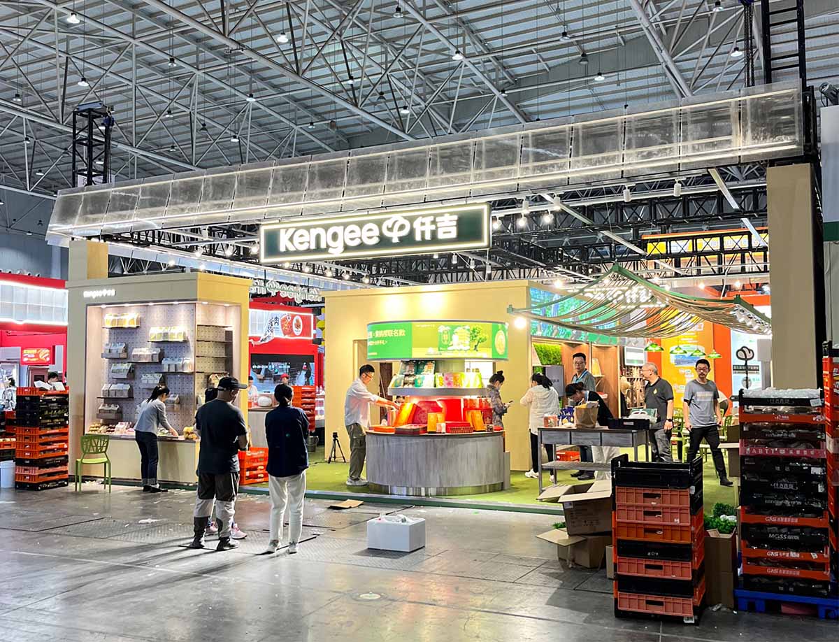 仟吉武漢食品展展臺搭建